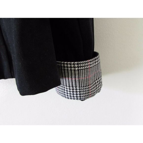 Vintage Black Faux Suede Jacket - Picture 4 of 5